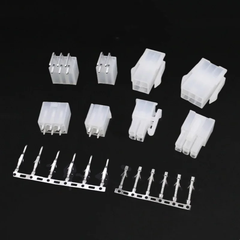 5-100pcs  5557/5569/5566 Connector MX4.2mm Double-Row Pin Header Male/Female Contact/Housing Straight/Right-Angle Pin