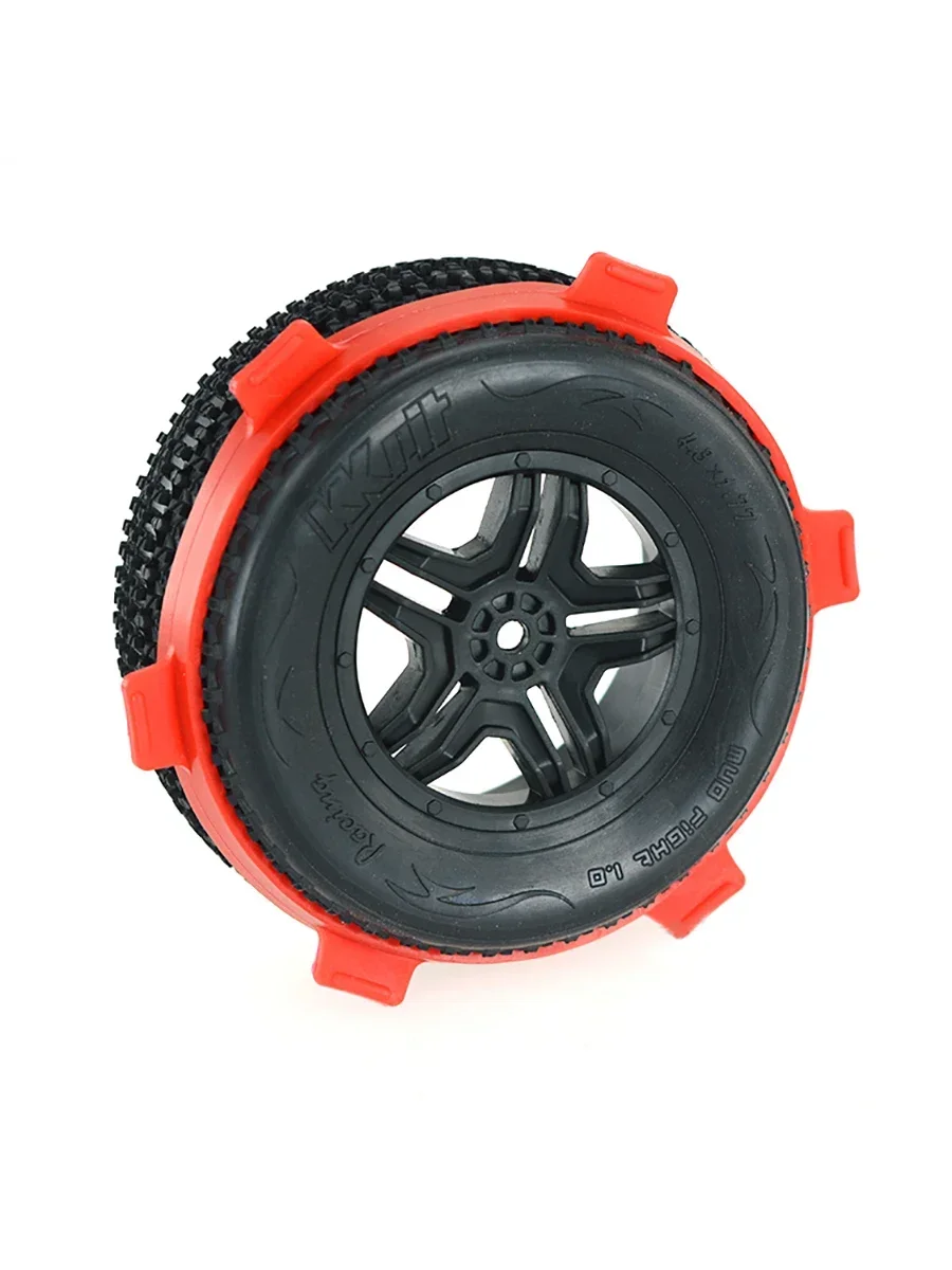 Pièces de voiture RC, modèle de voiture en caoutchouc, pneus, bâton de montage, bandes de colle, accessoires de camion de parcours court, outils 85mm pour Buggy 1/8 1/10