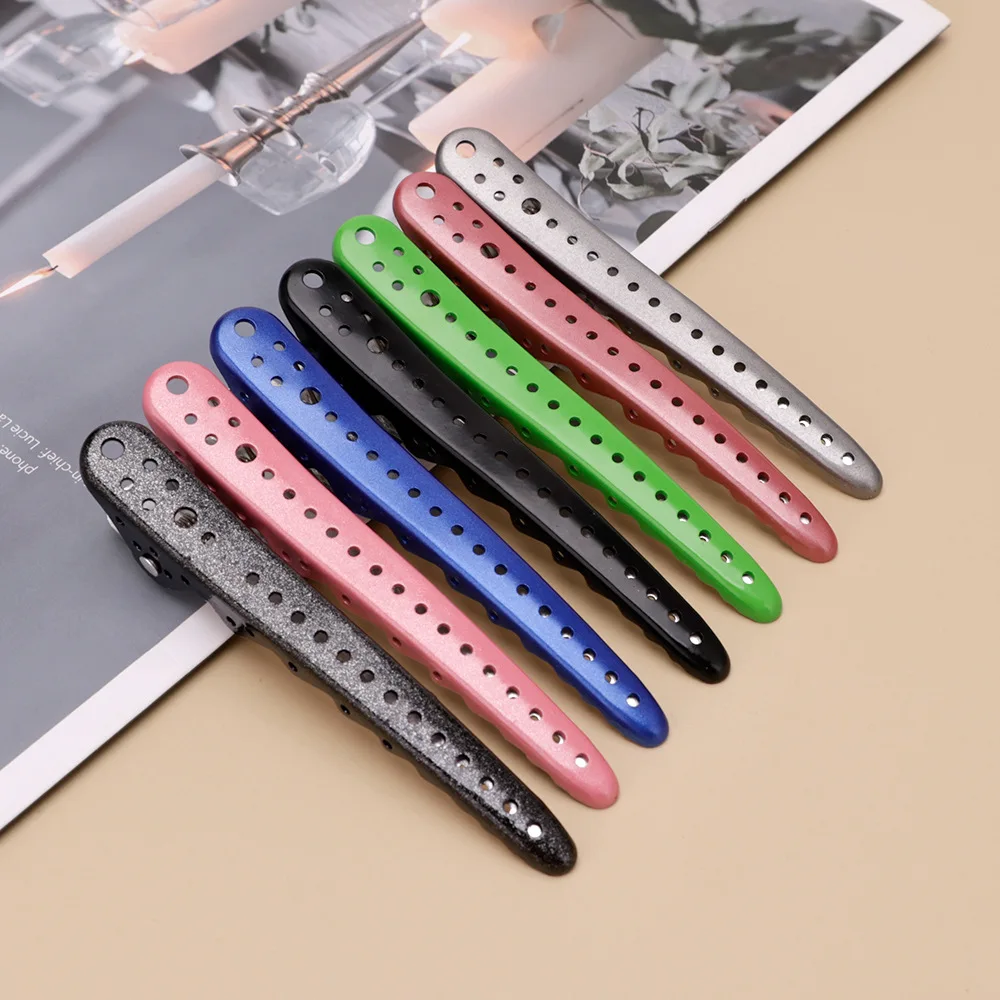 

4Pcs Barber Hair Clips Professional Hairdressing Seamless Hairpin Salon Haircutting Sectioning Clip Barbershop Home Styling Tool