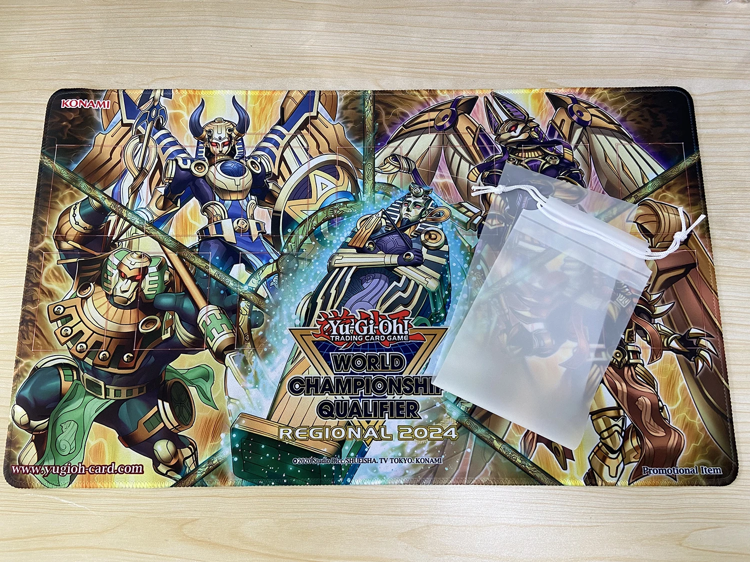 YuGiOh Imsety, Glory of Horus TCG Mat Duamutef CCG Pad Board Game Playmat Trading Card Game Mat Rubber Mousepad Bag 600x350x2mm