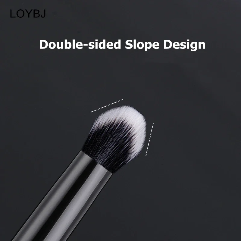 LOYBJ 1pcs Foundation Brush Concealer Makeup Brushes Double-sided Slope Beauty Make Up Tool for Face Acne Mark Spots Dark Circle