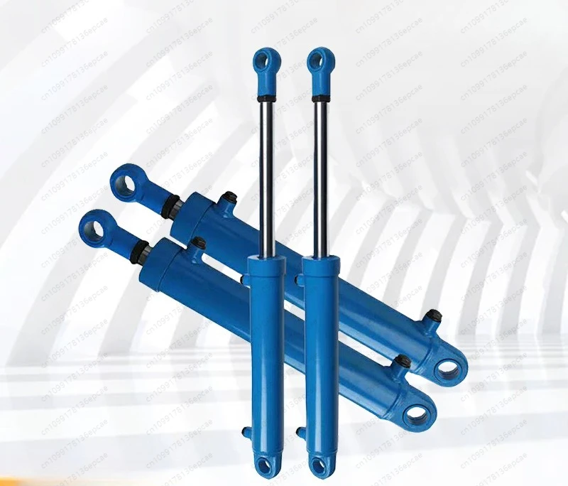 Multi-specification construction machinery equipment Hydraulic cylinder Binaural freight elevator Bidirectional extended cylinde