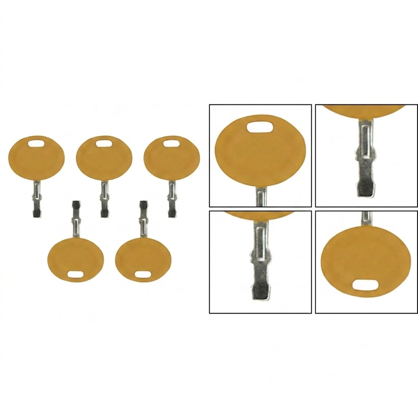 5 Pieces of High Performance for Lawn Mower Keys Compatible with LT150 LT155 X300 L105 L120 and More Designed to Last