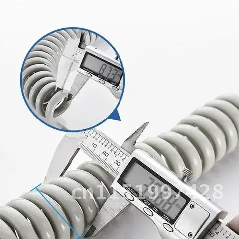 Flexible Spring Shower Hose For Bidet Sprayer Gun Toilet Water Plumbing Faucet Telephone Line Bathroom Accessories