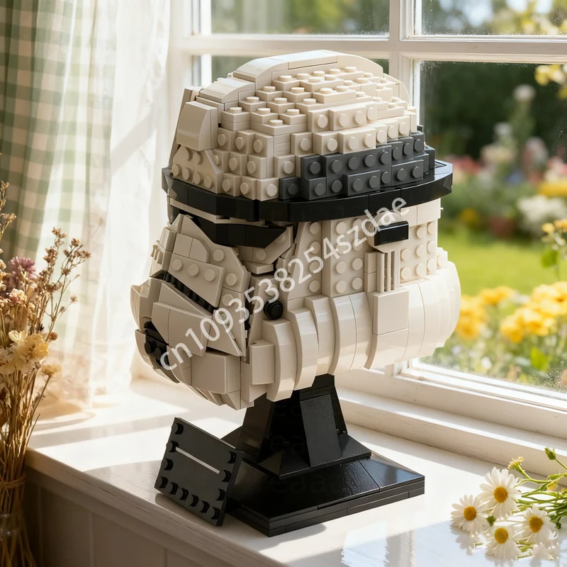 

672pcs MOC Neyo Helmet Collection Star Battle Model Building Blocks Christmas Gifts Architecture Toys DIY Education Brick Kids