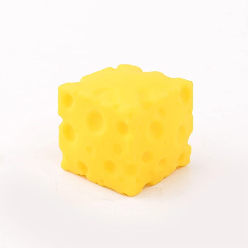 Creative Fluid Cube Cheese Squeezing Toy, 5cm & 7cm, Realistic Slow-Rebound Stress Toy - Perfect Gift - Birthday Gift - Holiday