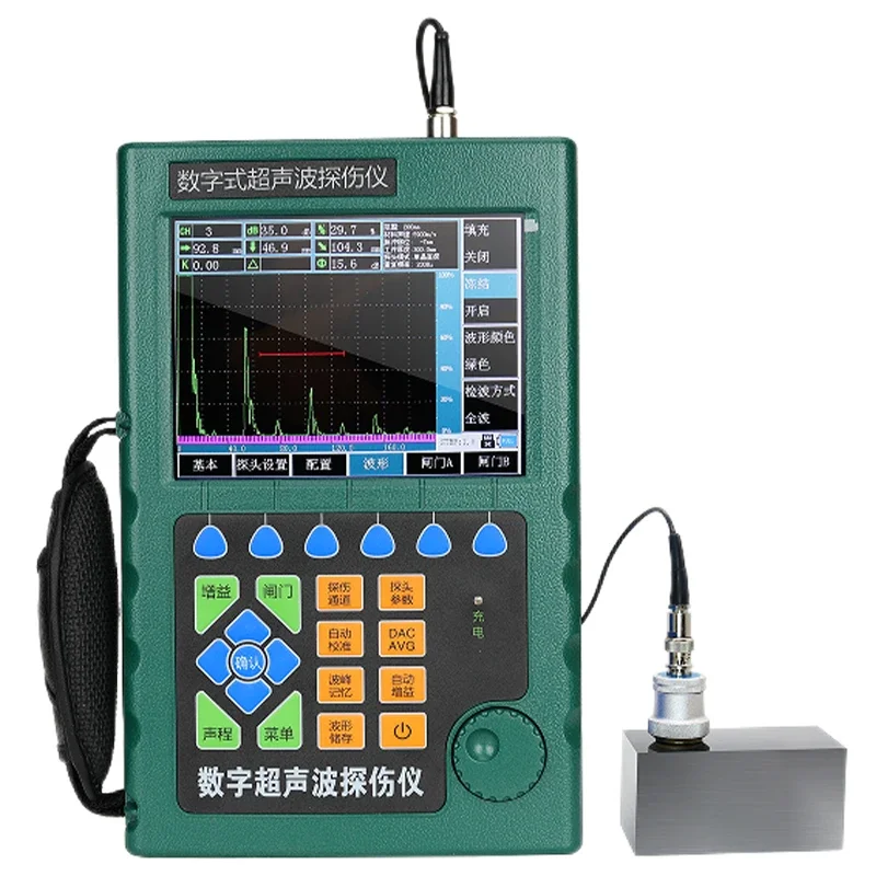 Ultrasonic flaw detector, metal internal pore crack defect detection, handheld steel pipe welding flaw detector