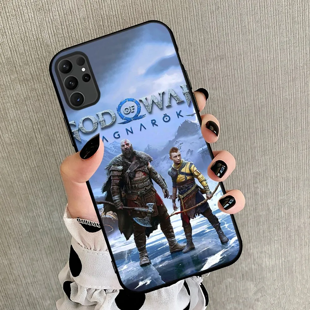 Game God of W-War Ragnarok Phone Case For Samsung Galaxy S24 S22 S23 S30 Note 20 10 Plus Lite FE ULTRA Cover