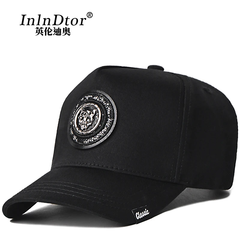 60-65 big head circumference high top baseball cap men show face small hat tide brand large size letters fishing cap