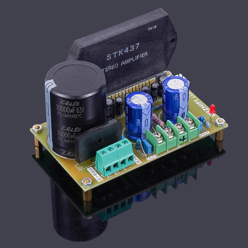 

Classic single ended OTL circuit STK thick film STK437 amplifier board DIY finished board ,strong gallbladder flavor and sweet