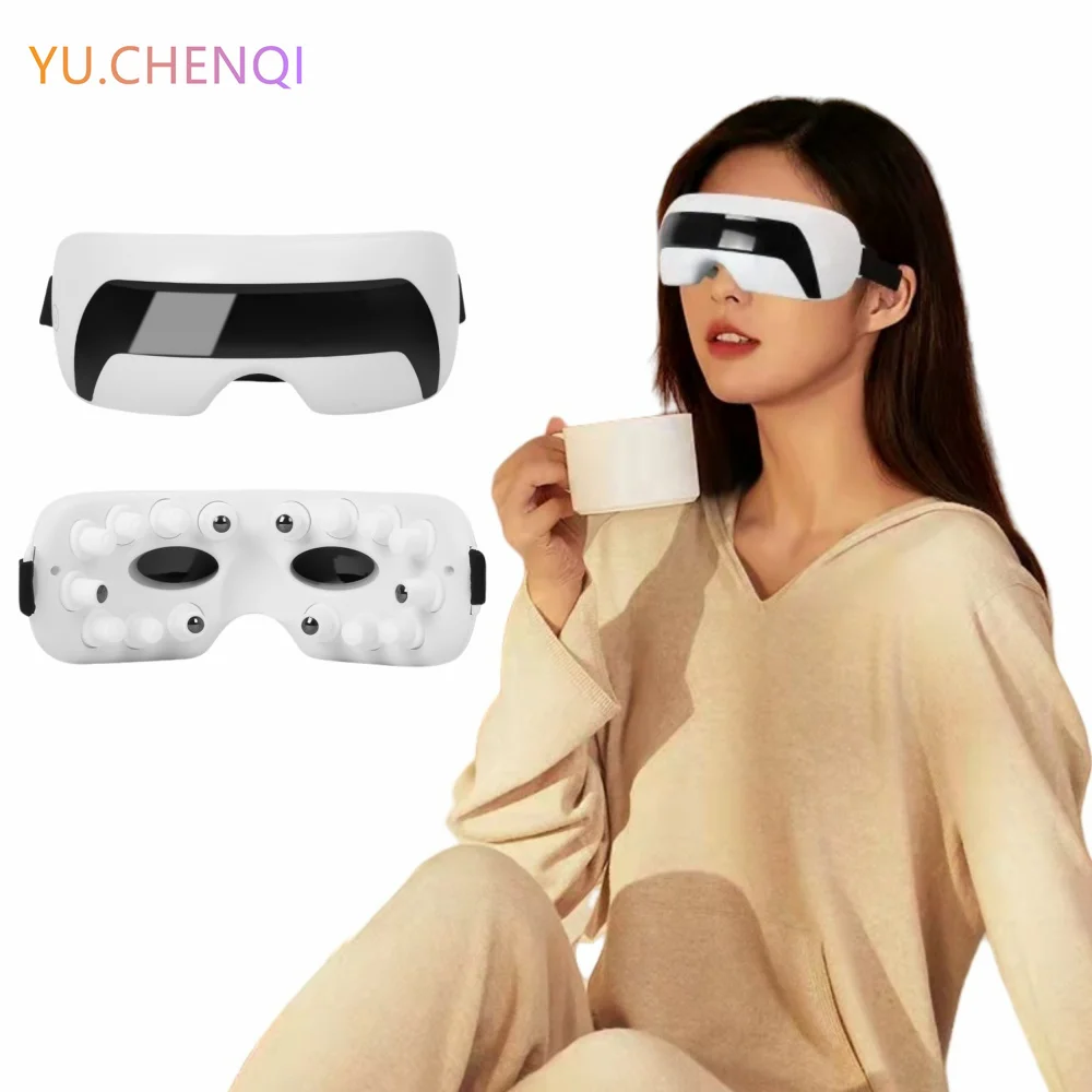 Visualization Eye Massager Vibration Eye Protector Adult Children Fatigue Relief Muscle Relaxation Eye Mask