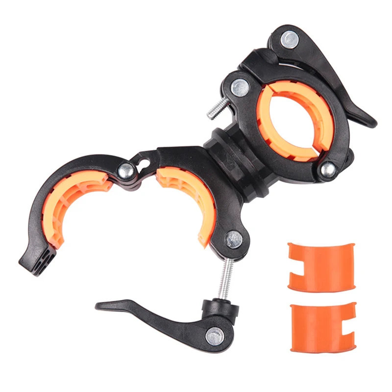 Bike Light Bracket Multifunctional 360 Degree Rotatable MTB Road Bike LED Flashlight Mount Holder Cycling Bracket Accessories