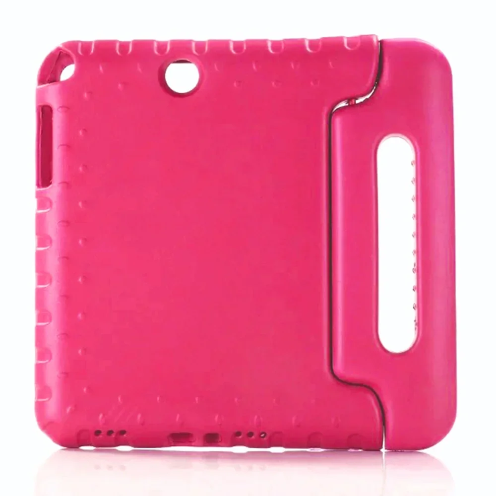 Para samsung galaxy tab a 9.7 Polegada t550 t555c crianças capa segura alça à prova de choque caso shakeproof suporte capa protetora p550 p555