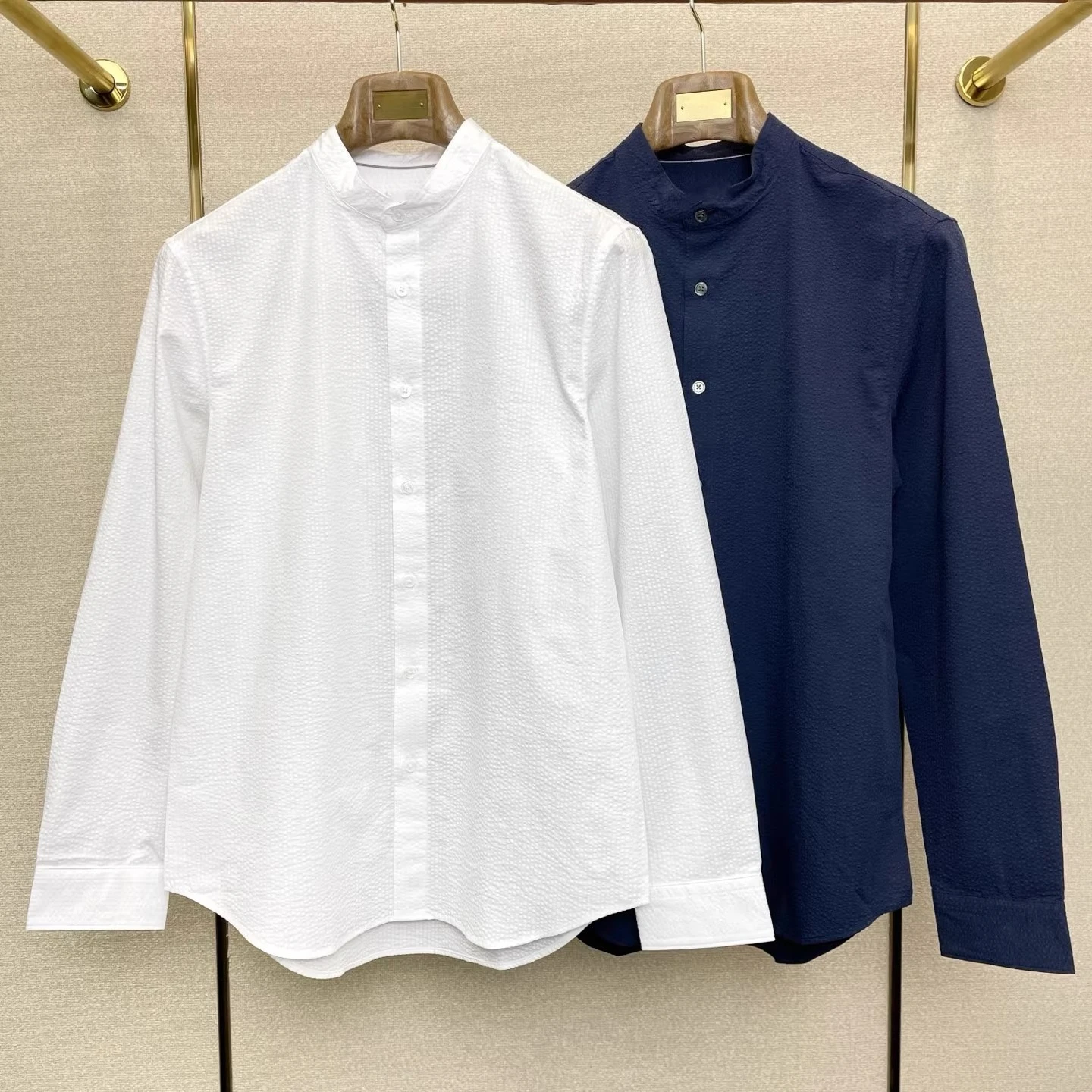 

BC Italian 26ss old money style casual embroidered shirt