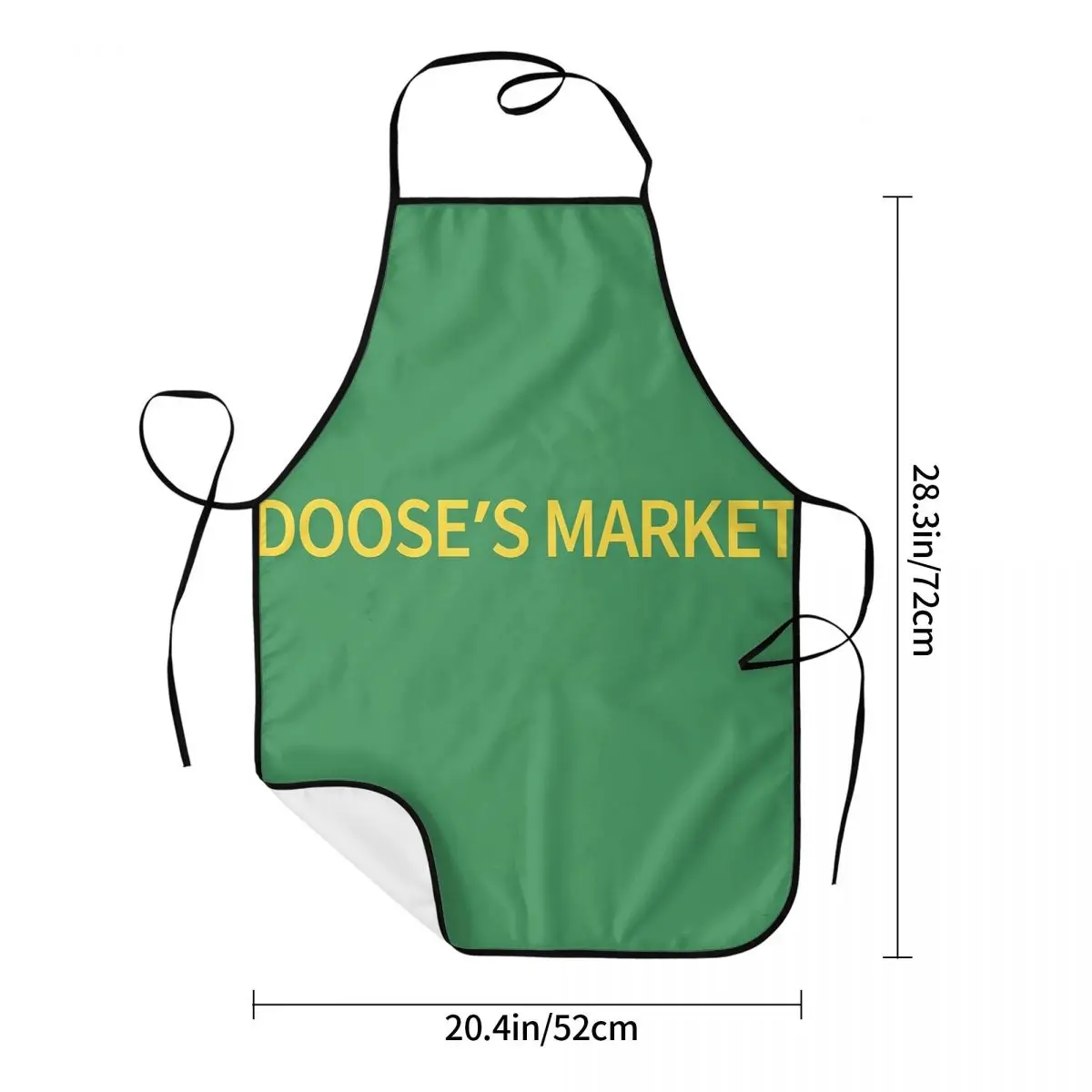 Doose's Market Aprons Chef Cooking Cuisine Tablier Sleeveless Bib Kitchen Cleaning Pinafore for Women Men Painting