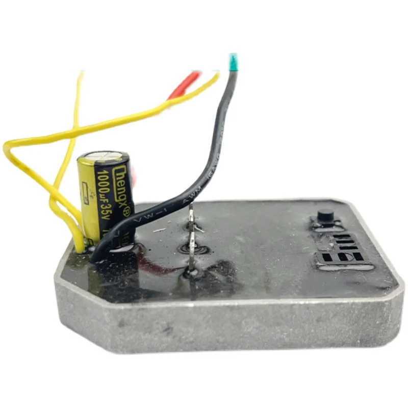 Dayi a65801ブラシレスアングルグラインダースイッチコントローラーメインボード保護ボードドライブボードコンデンサアクセサリー