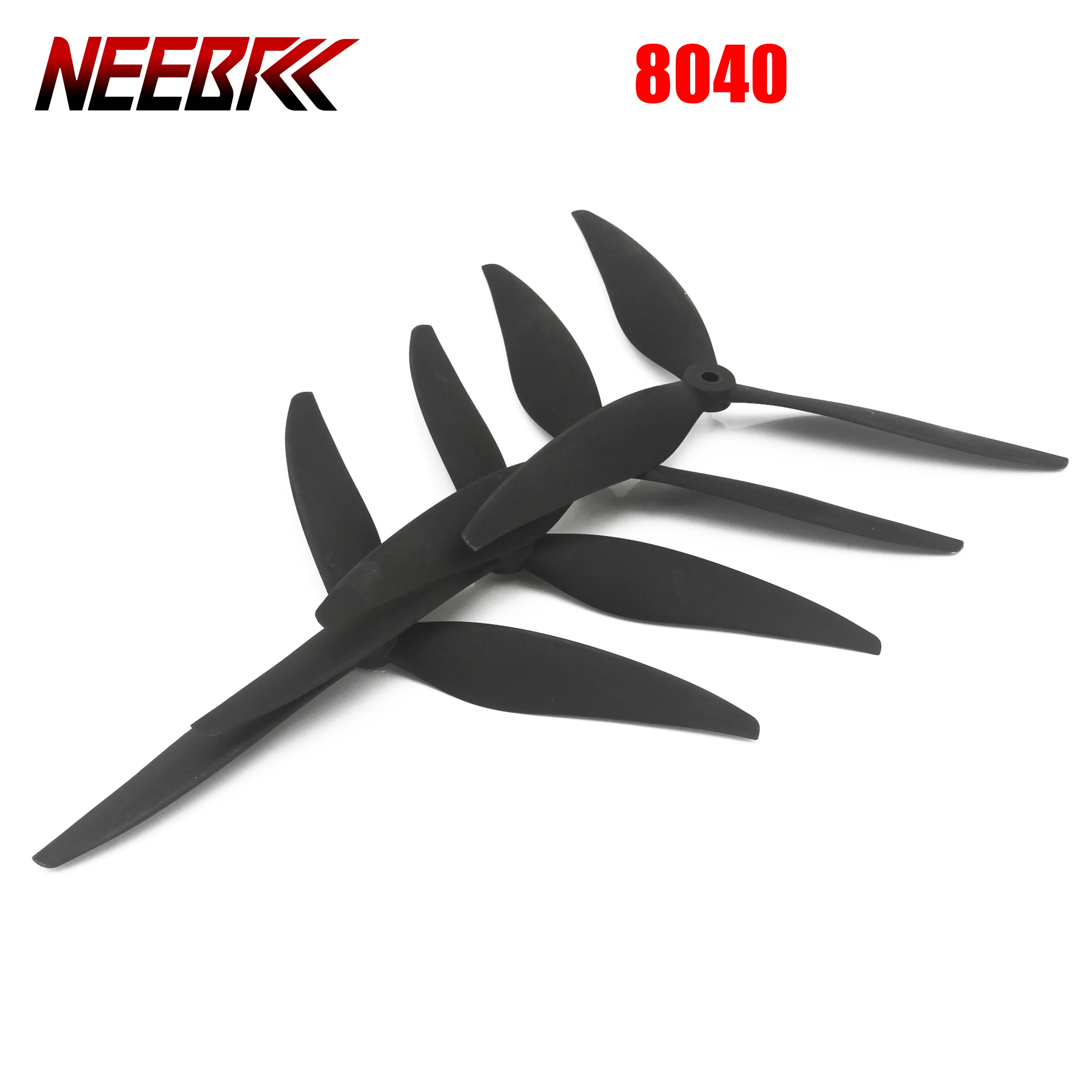 4PCS 8040 8inch 3-Blade Propellers Low Noise 2CW 2CCW Blade Prop for RC FPV Racing Drone Quadcopter Mark4 2812 3210 Motor Part