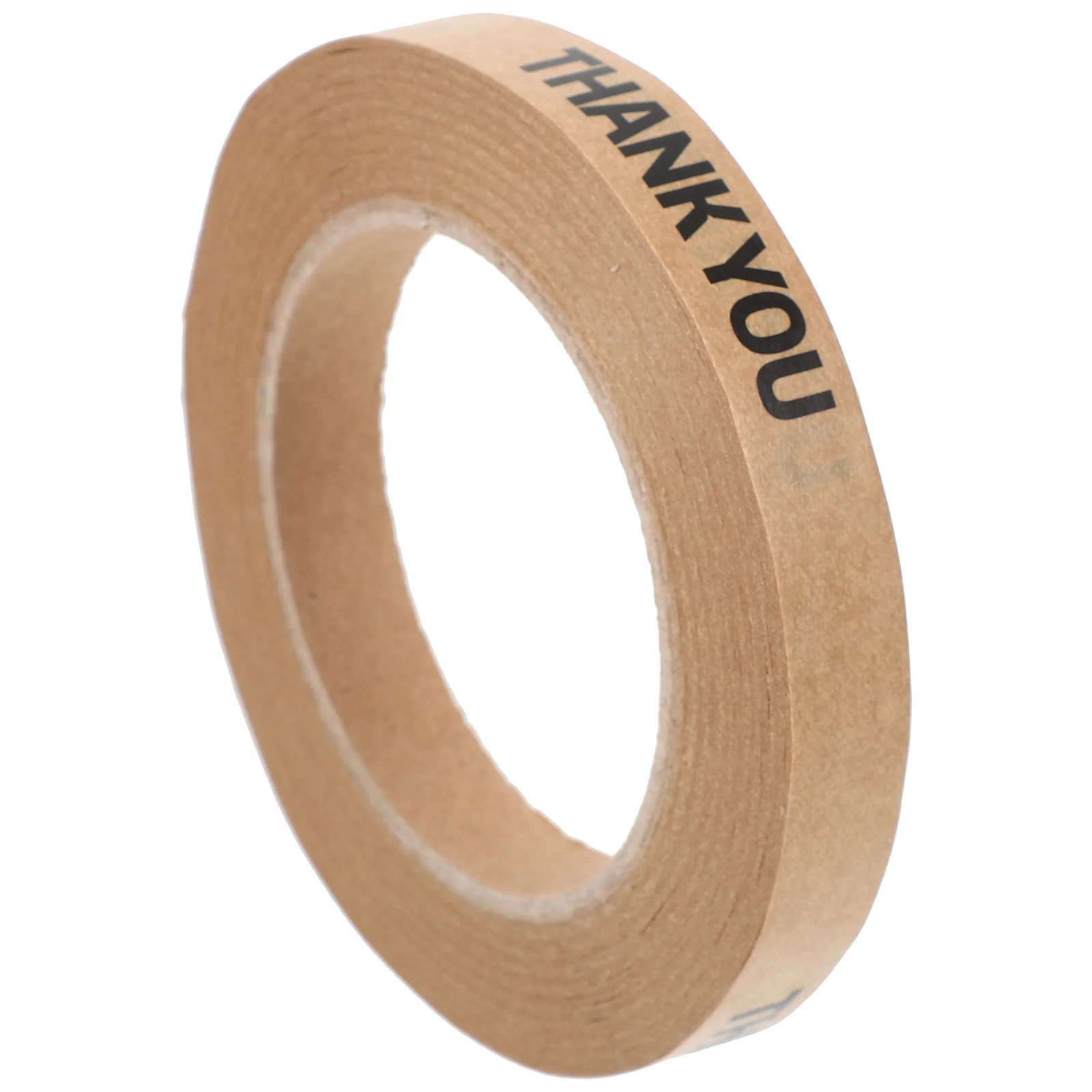 1 شريط عزل الورق لتغليف المخابز وتنسيق الزهور للأعمال الصغيرة شكرًا لك أشرطة التعبئة الشريطية