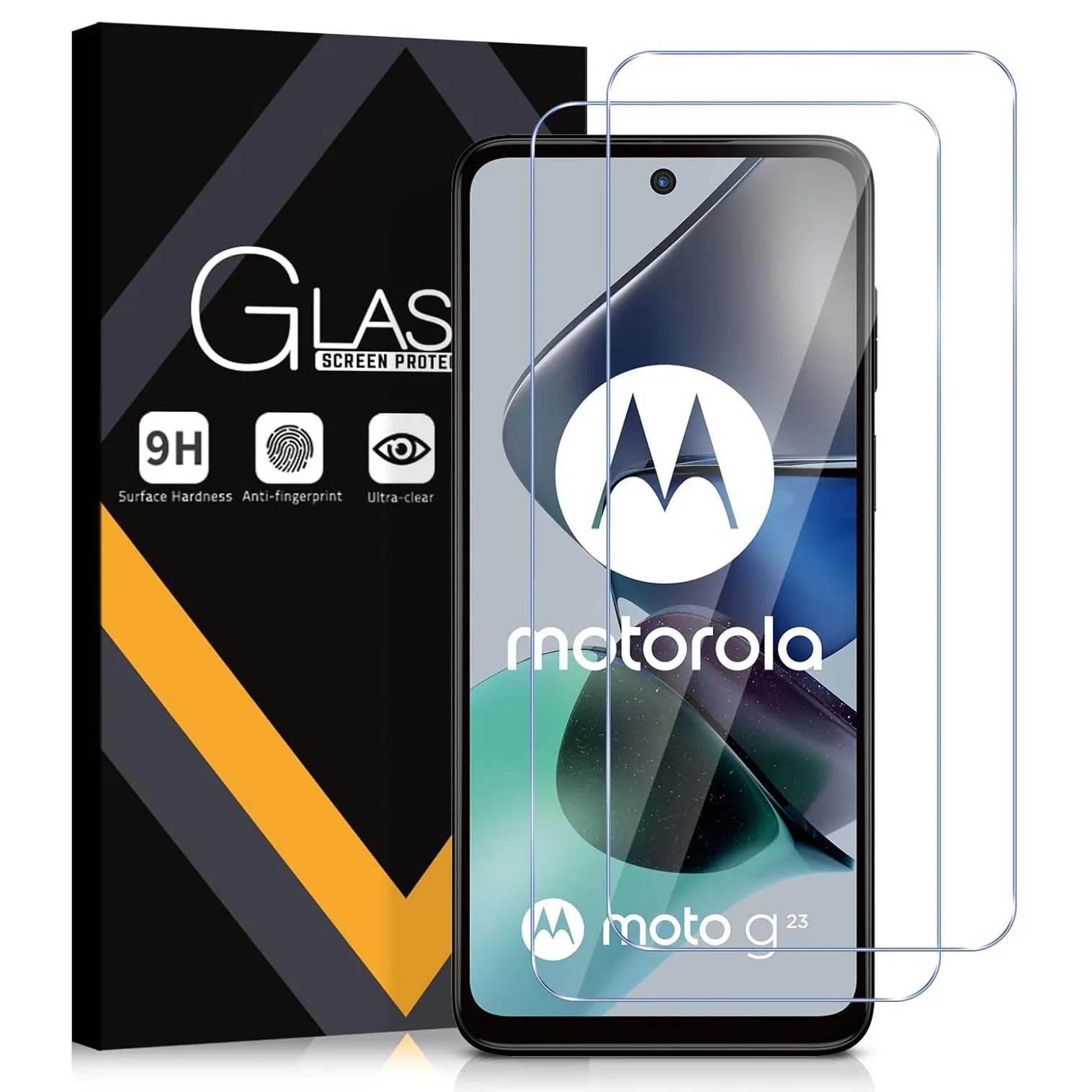 

3pcs Tempered Glass Screen Protectors For Motorola Moto G23 Glass Film