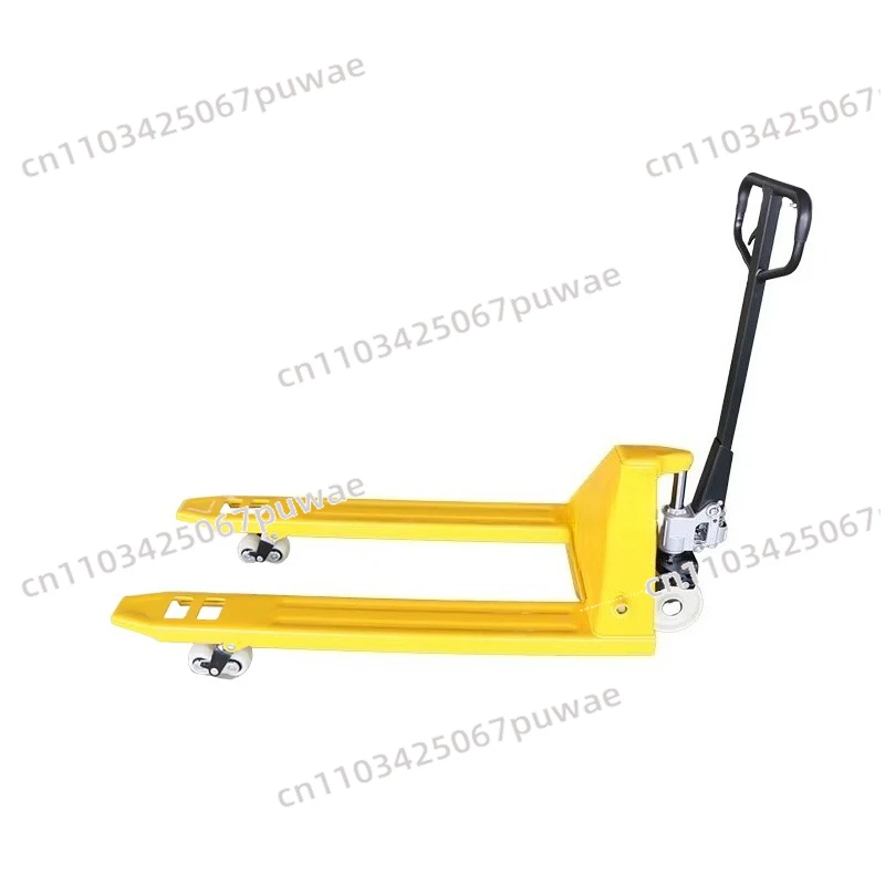 Hydraulic Manual Pallet Truck with Nylon Wheel Manual Forklift for Warehouse