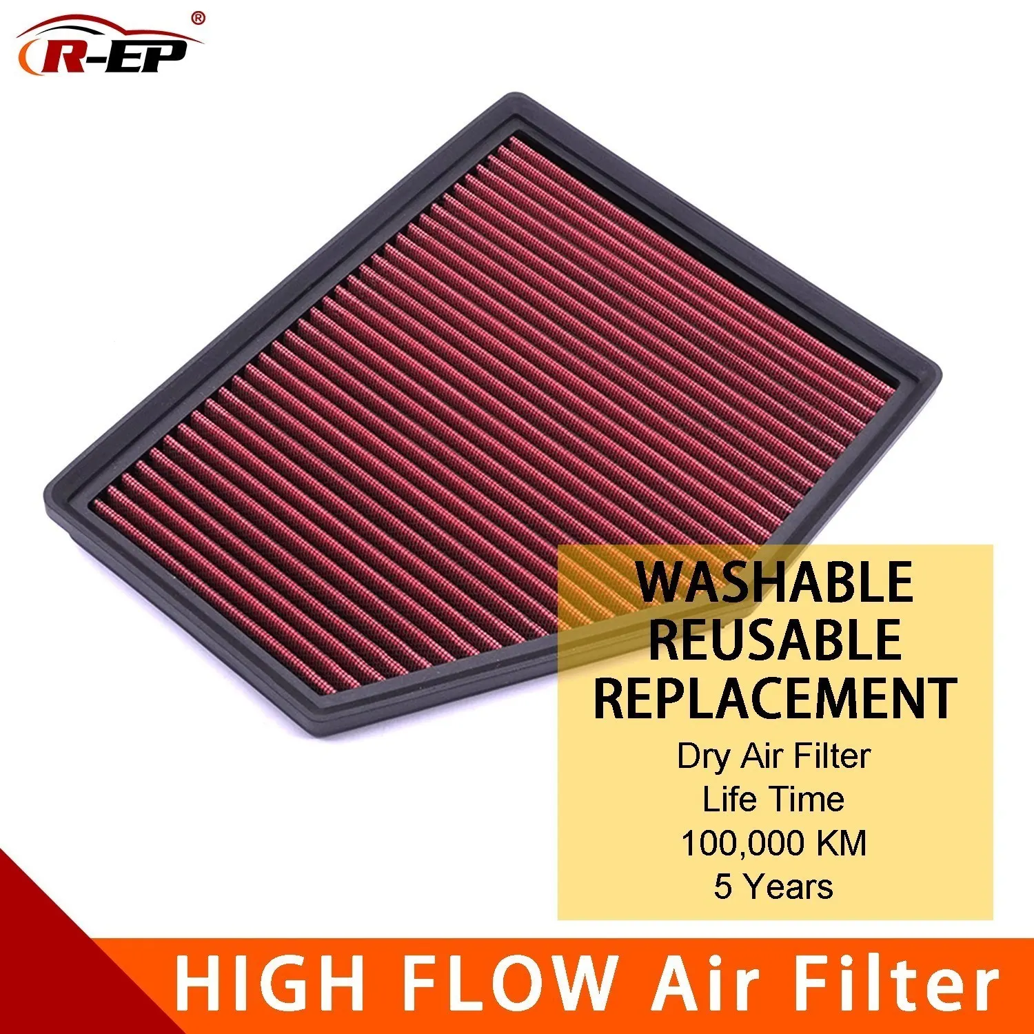 R-EP Car High Flow Sport Air Filter Fits For BMW X3 X4 X5 X6 X7 525 640 740i  G01 G02 G11 G12 G30 G31 F90