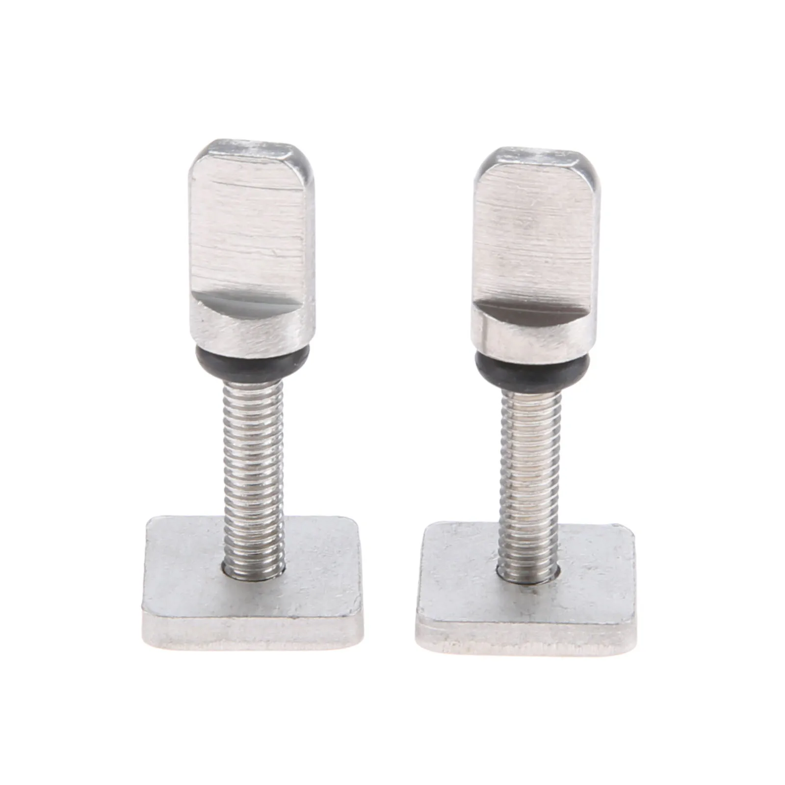 

2 комплекта пластин и винтов для досок для серфинга из нержавеющей стали, выделенный ручной зажимной винт для болтов для плавников для серфинга M4