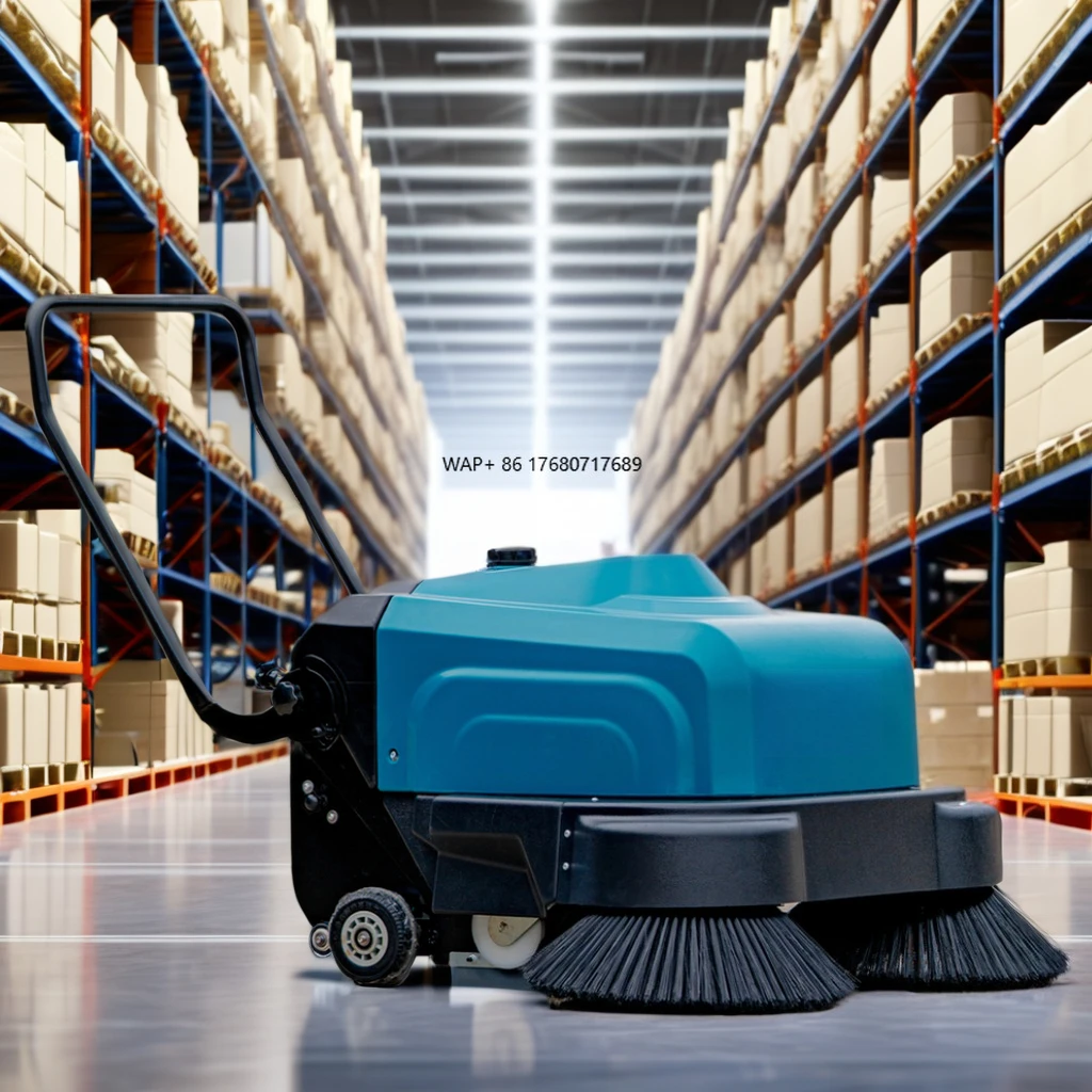 

New 1000 Sweeper Automatic Floor Road Industrial Sweeper Electric Plastic New Home Restaurant Use for Walking Sale