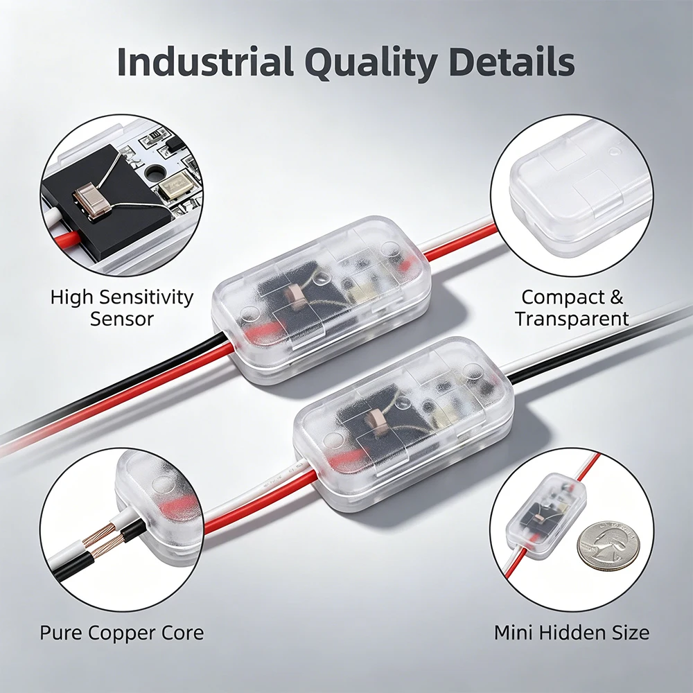 Factory 5A Daylight Sensing Switch for 12V or 24V Lighting Automation Sensor/automatic Detection of Environmental Brightness