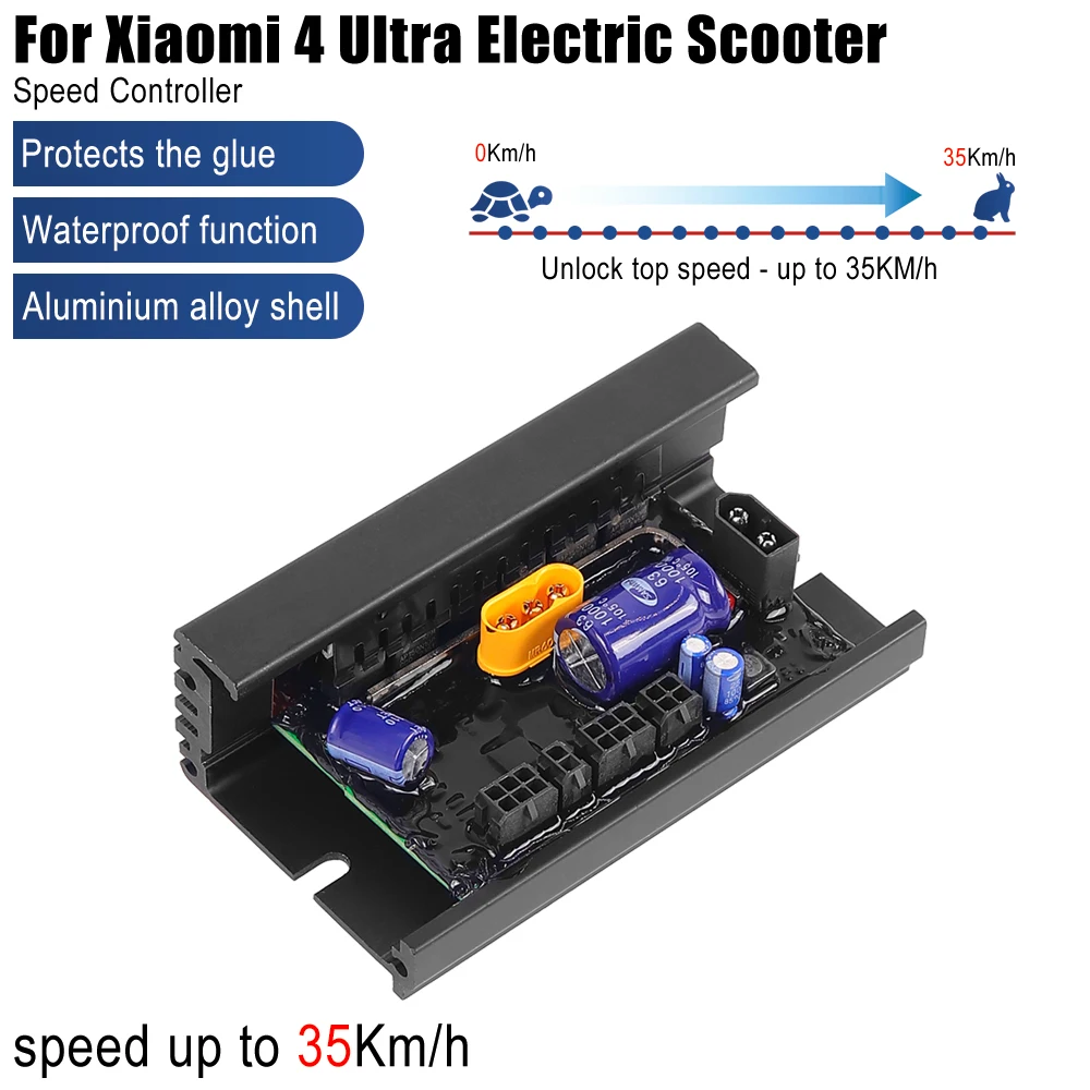 

Контроллер двигателя электрического скутера для Xiaomi 4, коммутатор Utlra, прочная основная плата, скорость до 35 км/ч, запасные части для ремонта