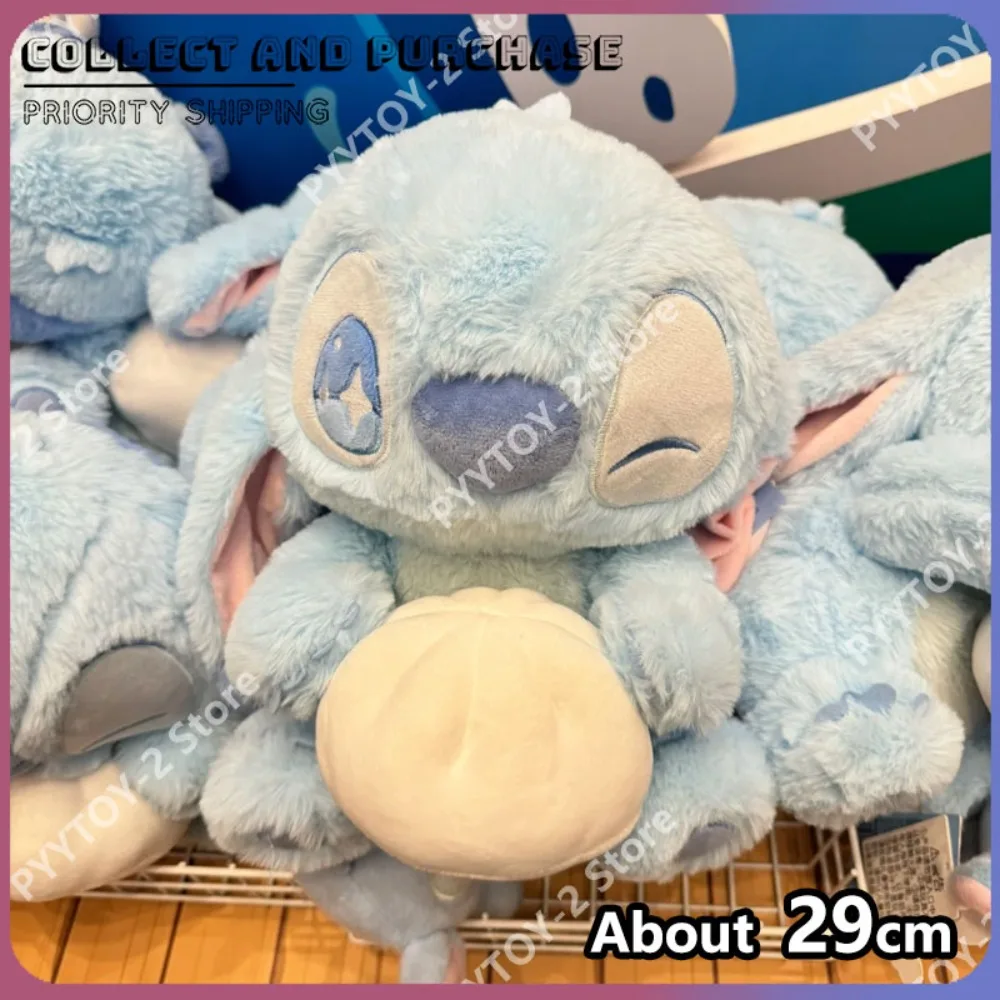

Плюшевые куклы Disney Stitch, мягкие игрушки-подушки Kawaii, милые мультяшные куклы-компаньоны для сна, игрушки для украшения дома, подарки на день рождения