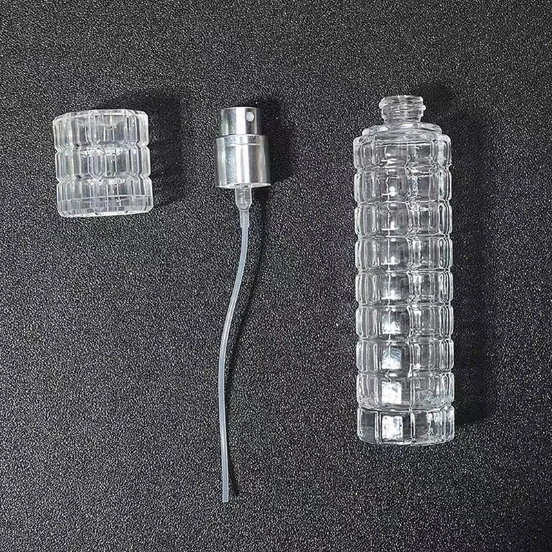 30ml Glass Thick Bottom Cylinder Spray Perfume Bottle Empty Cosmetic Container Travel Portable Perfume Atomizer Bottle - Detail 1