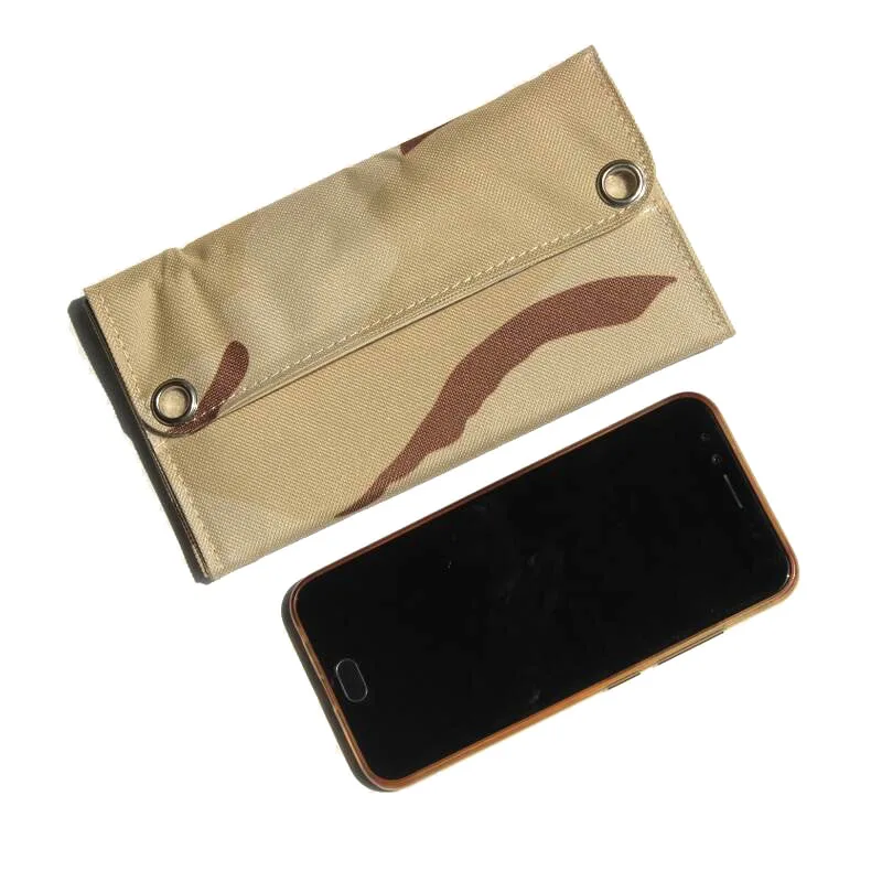 6 Вт 5 В 1100 мА водонепроницаемое портативное монокристаллическое складное зарядное устройство для солнечной панели для уличных мобильных телефонов кемпинга аварийное питание