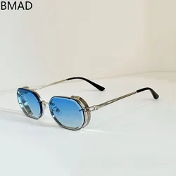 2024 Outdoor Sunglasses Steampunk Vintage Glasses Vacation Sunglasses Punk Lentes Oculos Trendy Gafas De Sol Hombre Dropshipping