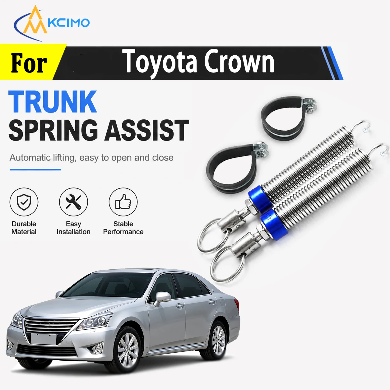 High Quality Metal Trunk Spring For Toyota Crown Reliable, Quick Install Safe Reliable Performance No Tools Required