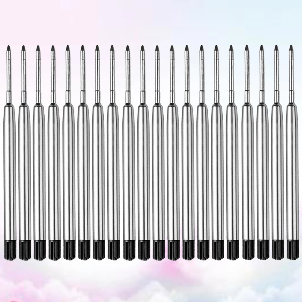 

20Pcs 1Mm Fine Tip Gel Ink Pen Refills Smooth Writing Supplies For Scrapbooking Doodling Drawing
