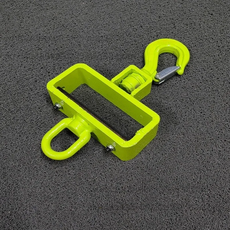 フォークリフト専用フック-滑り止め角型ボックスフック-ベアリング回転フック