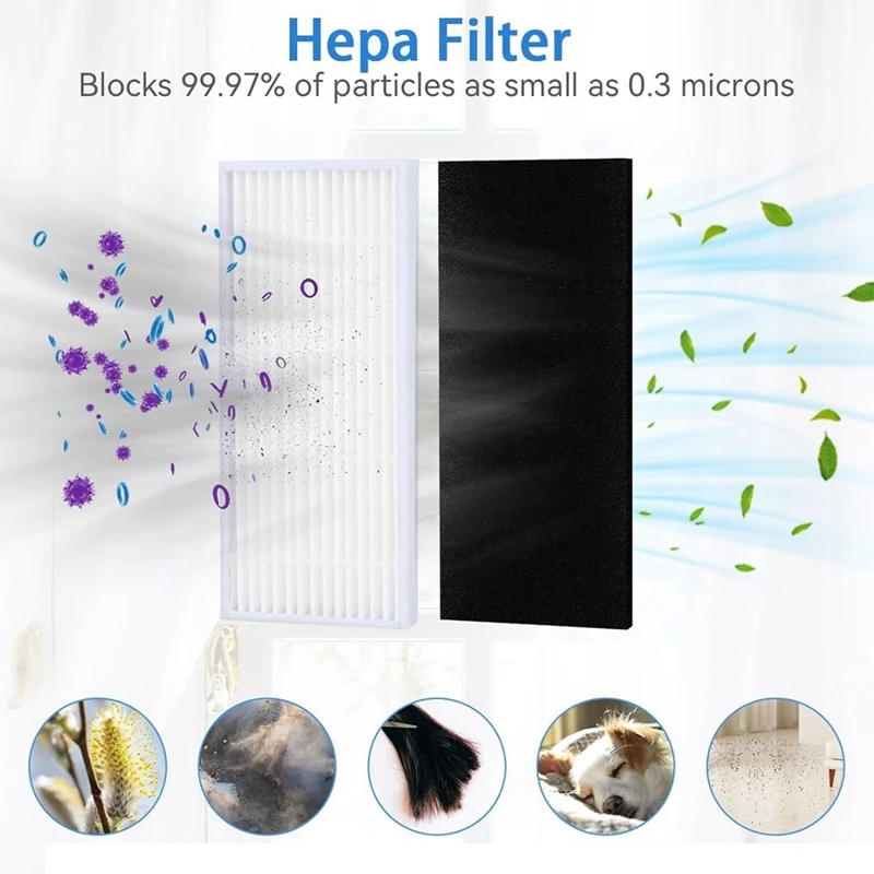 For Tikom L9000, Lubluelu SL60D, Laresar L6 Nex Robotic Vacuum Cleaner Main Side Brush Hepa Filter Mop Cloth Spare Parts