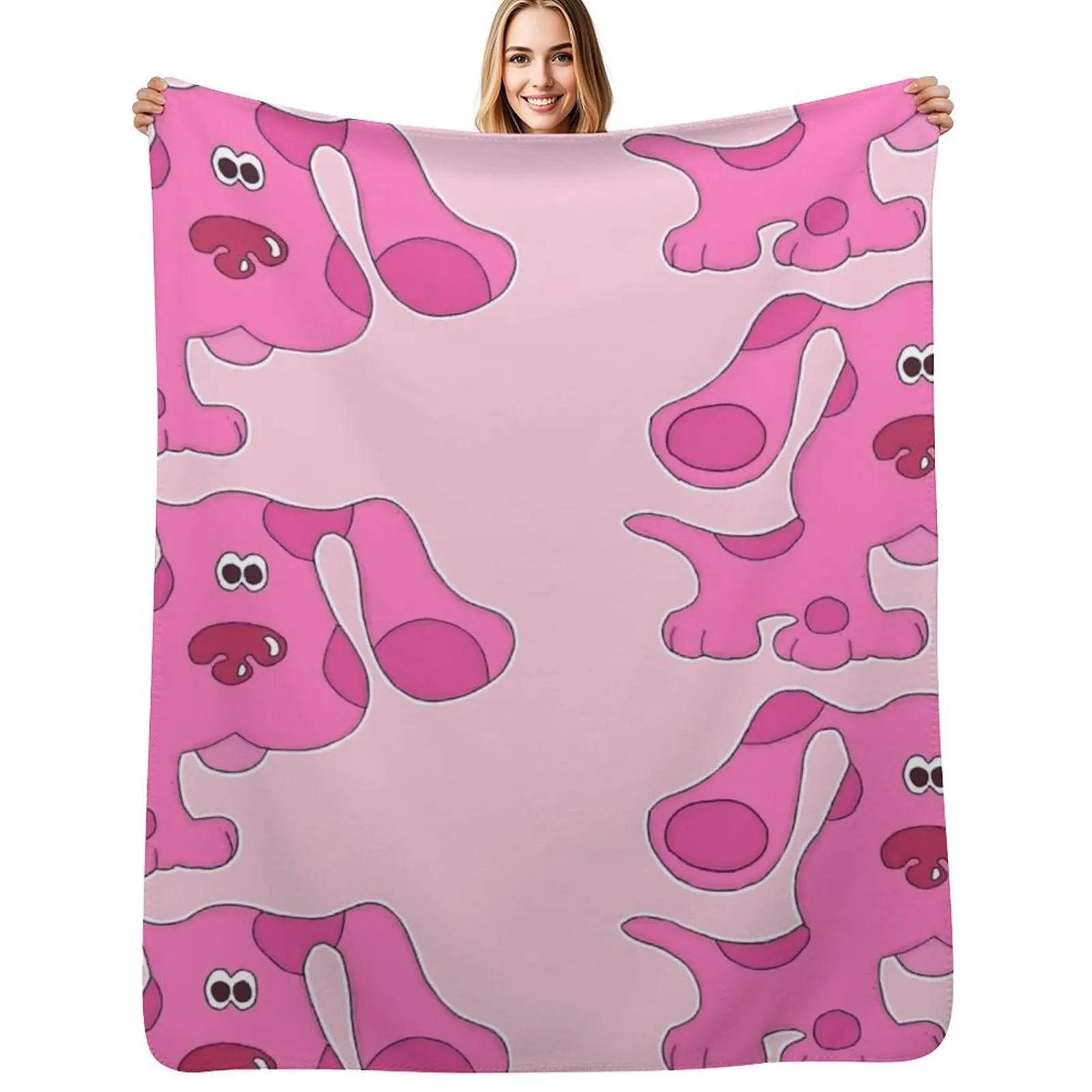 

Magenta Throw Blanket Soft Sherpa Fleece Warm Blanket for Winter