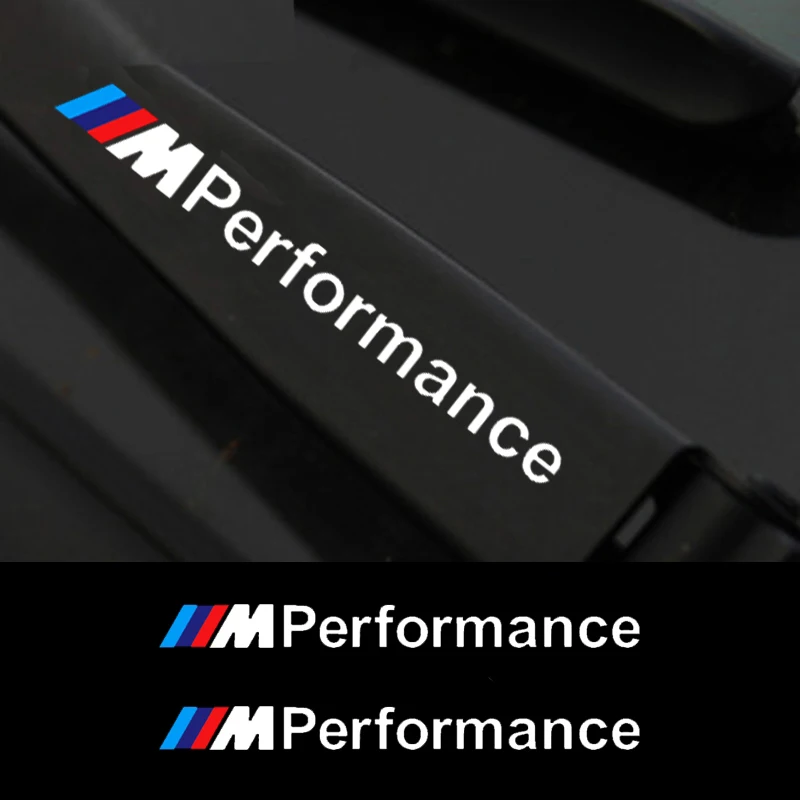 4pcs mperformance Auto Scheiben wischer Aufkleber für BMW x1 x3 x5 x4 x5 x6 x7 m2 m3 m4 m5 m6 e28 e30 e34 e36 e31