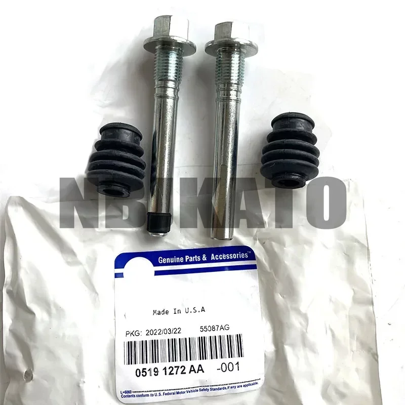 NBJKATO Brand New 05191272AA 05191247AA Guide Bolt Kit Brake Caliper For Dodge Caliber Jeep Compass Patriot