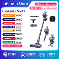 M241 30000Pa Battery Vacuum Cleaner, Wireless Vacuum Cleaner with up to 50 Minutes Running Time  for Hard Floors Lubluelu-MIUZZY