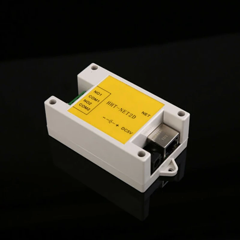 ABJT LAN Ethernet 2-Way Relay Board Delay Switch TCP/UDP Controller Network Relay