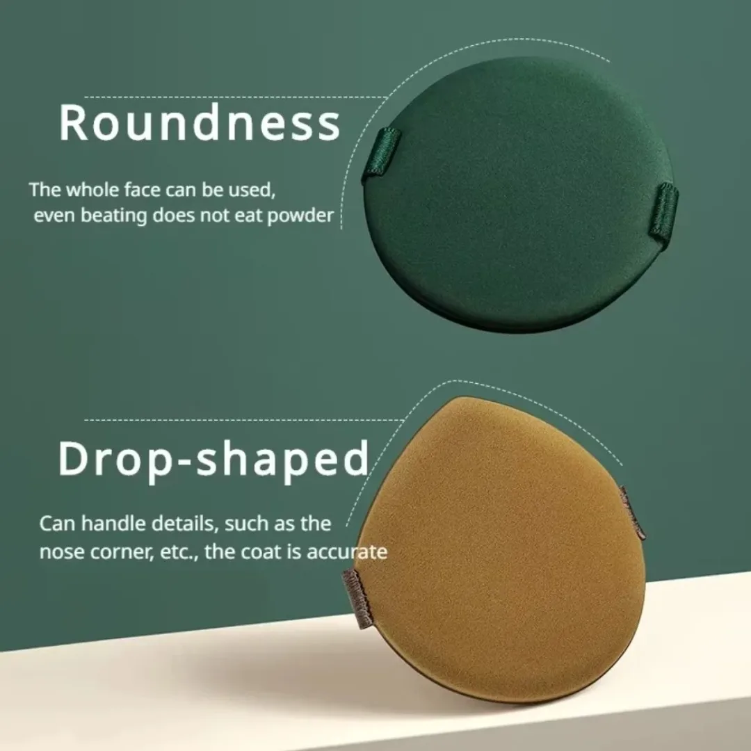 7 ピース/箱化粧パフメイクスポンジファンデーションスポンジブレンダーパウダーパフエアクッションメイクアップアクセサリー女性メイクツール