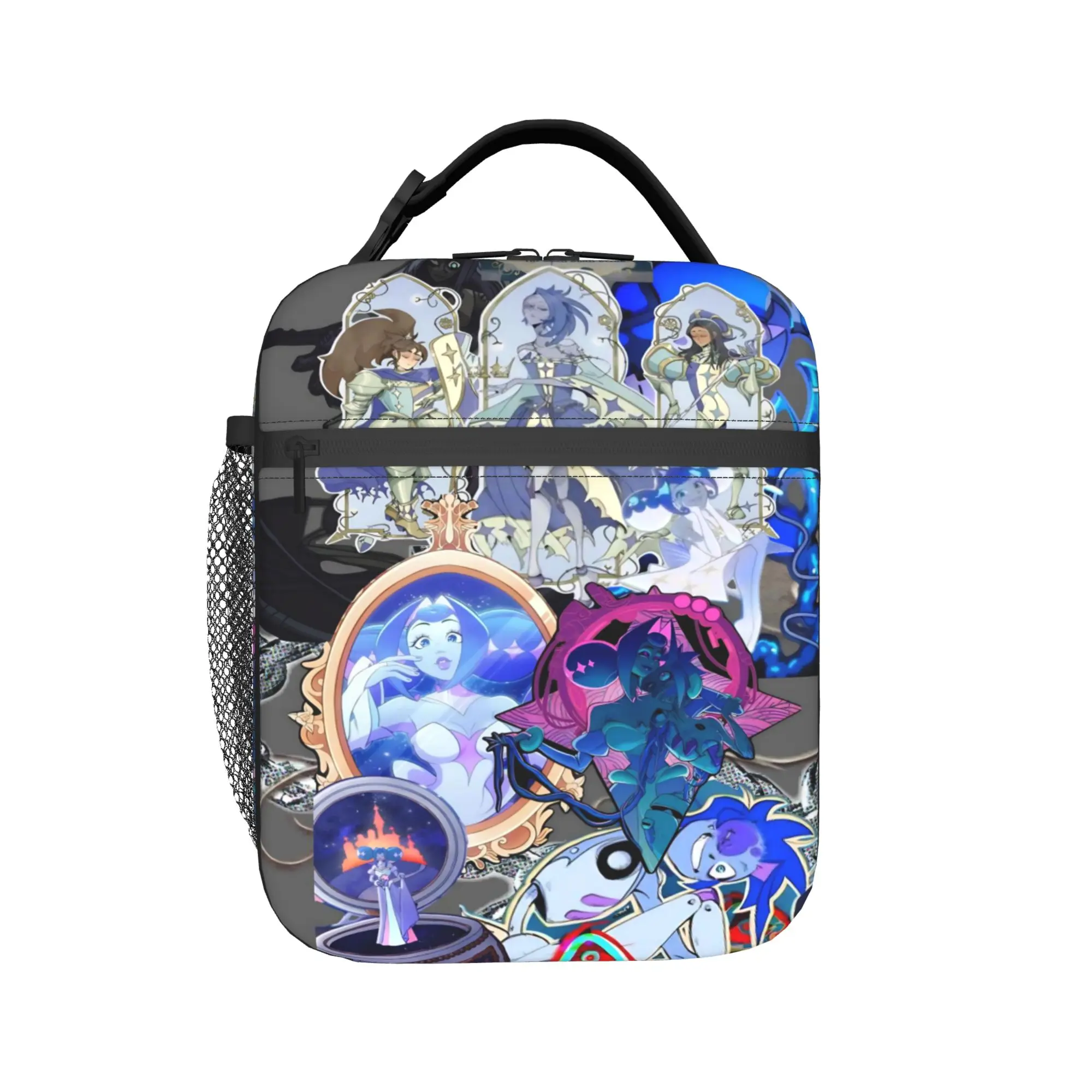 K-Knights Of Guinevere Thermal Insulated Lunch Bag for School  Portable Food Container Bags Men Women Cooler Thermal Food Box