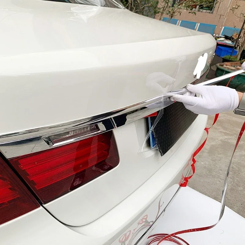 

Silver Car Decorative Trim - 5m Self-Adhesive PVC Strip for DIY Scratch Prevention