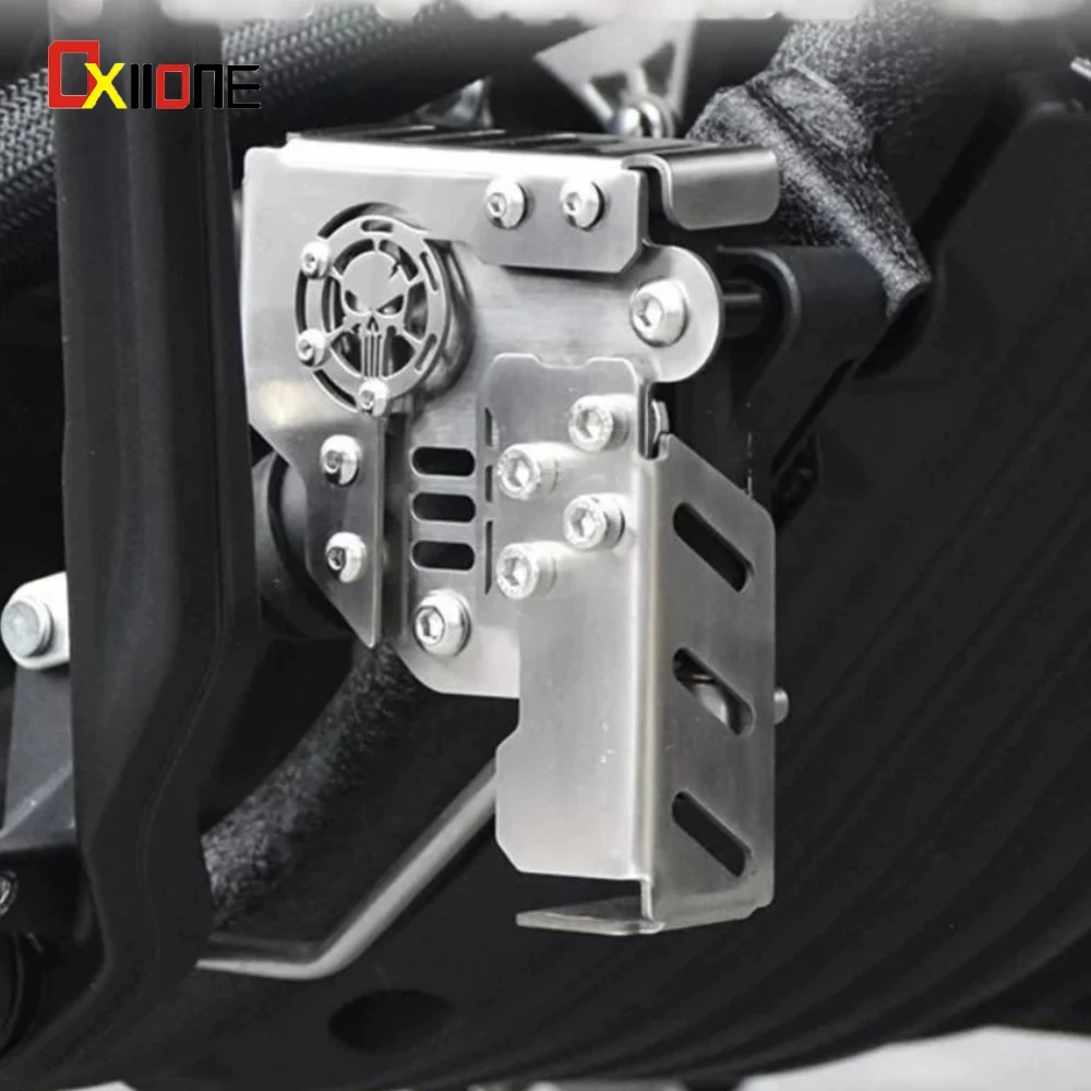 

For Benda Chinchilla Rock Napoleonbob 250 450 500 Rear Brake Pump Fluid Reservoir Cup guard Decorative Cover Accessories