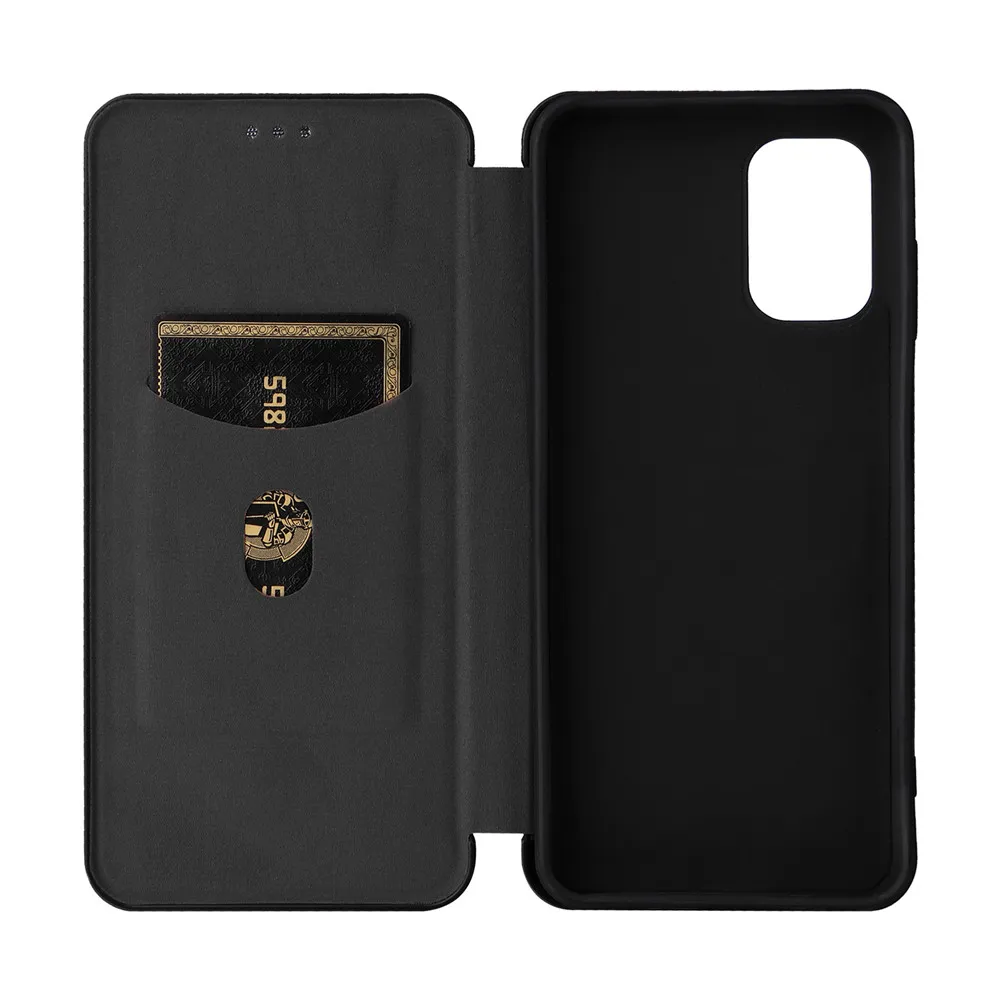 Para Nokia G60 5G funda de lujo con tapa de fibra de carbono funda de adsorción magnética para Nokia G60 G 60 bolsas de teléfono NokiaG60