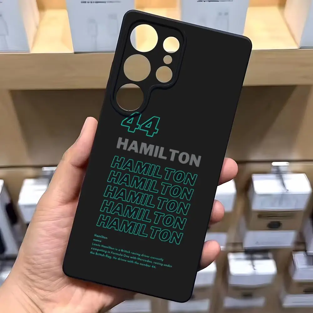 F1 فورمولا لويس هاميلتونز 44 قضية الهاتف لسامسونج A16 A26 A36 A56 A15 A25 A35 A55 A34 A24 A54 A23 A53Black لينة قذيفة #4