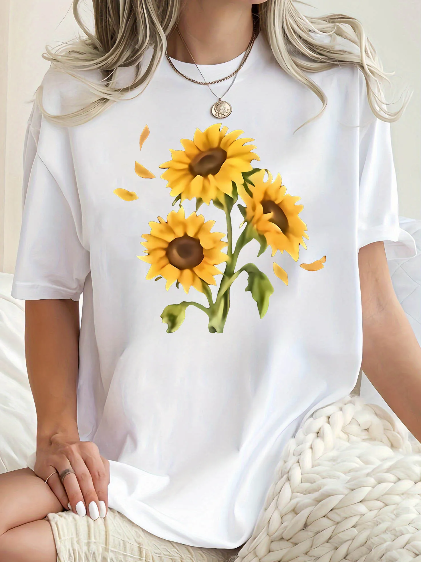 

Женская футболка больших размеров, одежда с короткими рукавами и графикой, свободный и повседневный, мягкий и удобный, дышащий, для занятий спортом на открытом воздухе