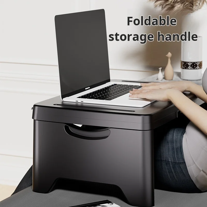 Multi-purpose lazy man portable folding table multifunctional portable computer table student dormitory bed folding desk